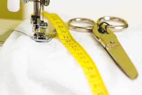 Sewing accessories Stock Photos
