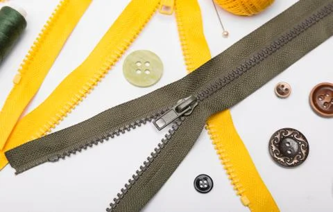 Sewing accessories Stock Photos