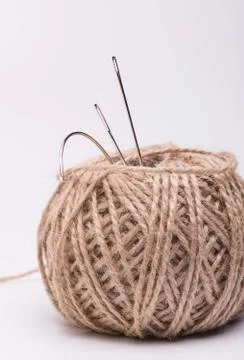 Sewing accessories Stock Photos