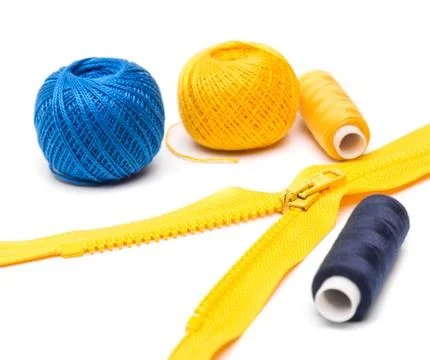 Sewing accessories Stock Photos