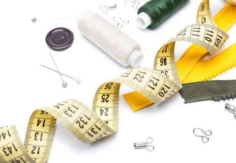 Sewing accessories Foto stock