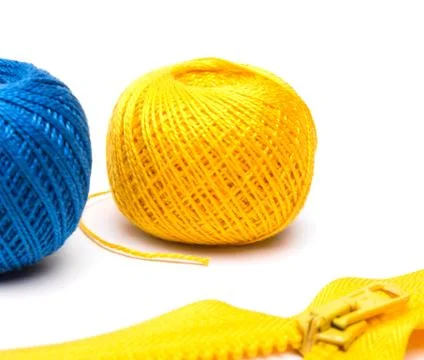 Sewing accessories Stock Photos