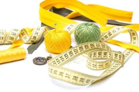 Sewing accessories Foto stock