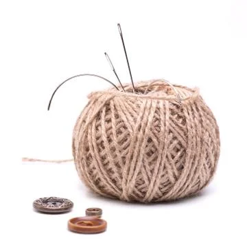 The sewing accessories Stock Photos