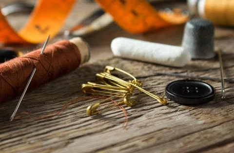 Sewing accessory Stock Photos