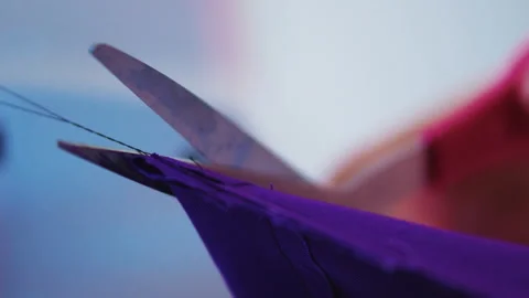 Sewing And Stitching Stock Footage 320356300