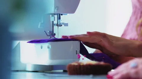 Sewing And Stitching Stock Footage 320356367
