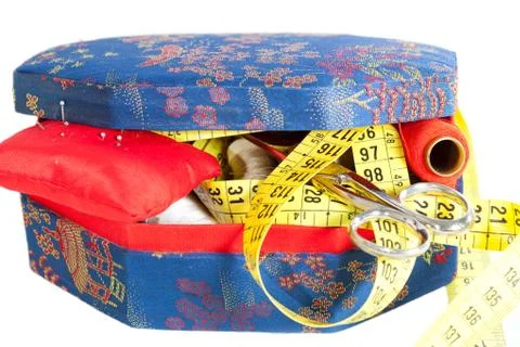 Sewing Box Stock Photos