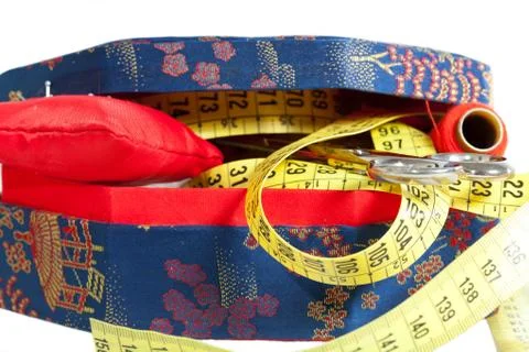 Sewing Box Stock-Fotos