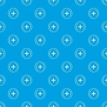 Sewing button pattern seamless blue 스톡 일러스트