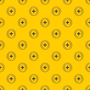 Sewing button pattern vector Stock Illustration
