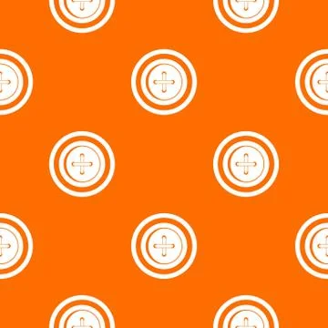 Sewing button with a thread pattern seamless Stock Illustration