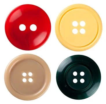 Sewing buttons Stock Photos