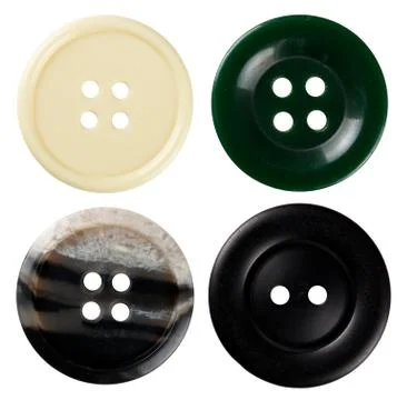 Sewing buttons Stock Photos
