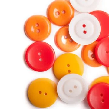 Sewing buttons Stock Photos
