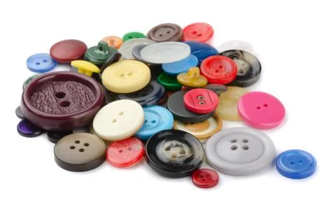 Sewing  buttons Stock Photos