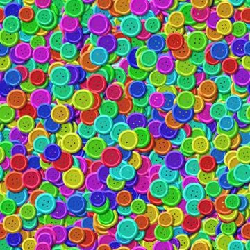 Sewing buttons seamless generated texture background Stock Illustration