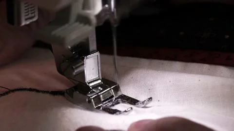 Sewing close up 4K Stock-Footage 170202155