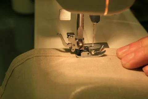 Sewing closeup Stock Photos