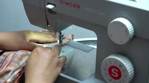 Sewing clothes Video stock 273955171