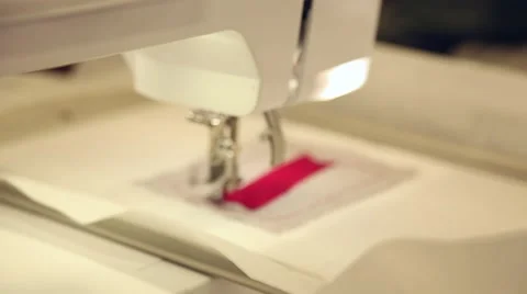 Sewing dolly into focus Stock Footage 50761302