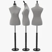 Sewing Dummy 3D, Incl. dummy & fashion - Envato Elements