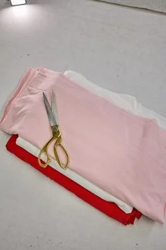 Sewing Essentials for Creative Projects Stock Photos