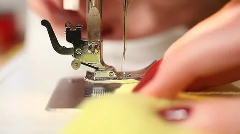 Sewing Stock Footage 10789481