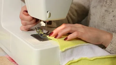 Sewing Stock Footage 10789485