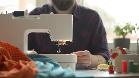 Sewing Hobby 스톡 동영상 80839405