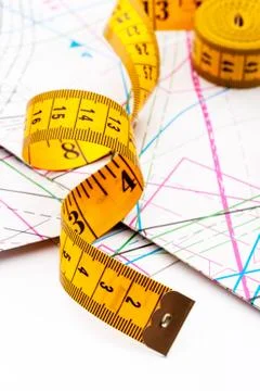 Sewing items Stock Photos