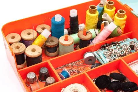 Sewing kit Stock Photos