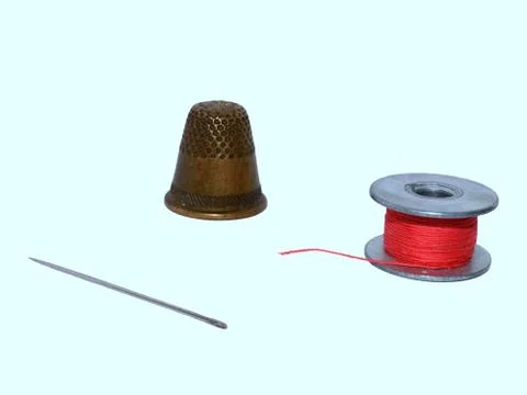 Sewing kit Stock Photos