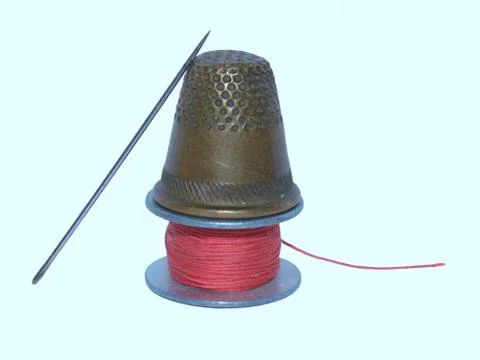 Sewing kit Stock Photos