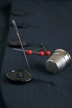 Sewing kit Stock Photos