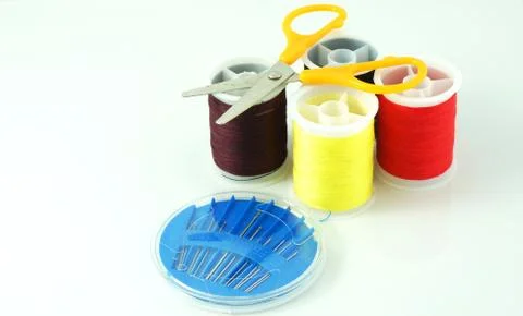 Sewing kit Stock Photos