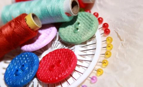 Sewing kit Stock Photos
