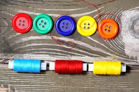 Sewing Kit Stock Photos