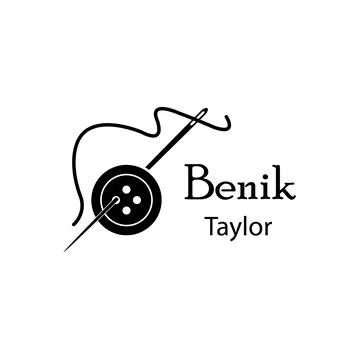 Sewing logo Stock Illustration