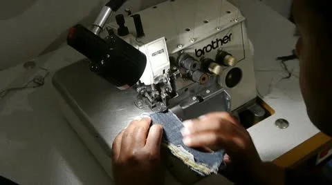 Sewing Machine 1 Stock Footage 10898055