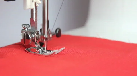 Sewing machine in action Stock-Footage 789371