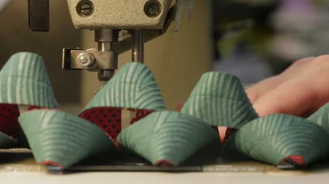 Sewing Machine Close Up Stock Footage 51430374