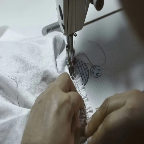 Sewing Machine Close up. Stock Footage 69121854