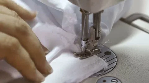 Sewing Machine Close up. Stockbeeldmateriaal 69123378