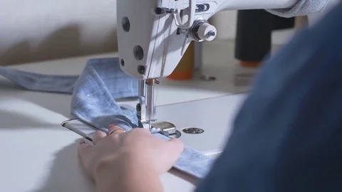 Sewing machine, close up Stock Footage 69736163