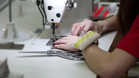 Sewing machine close up 库存影片 96229918