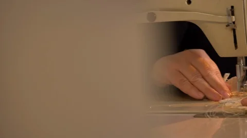 Sewing machine close up 스톡 동영상 119436356