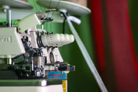 Sewing machine close up - Image Stock Photos