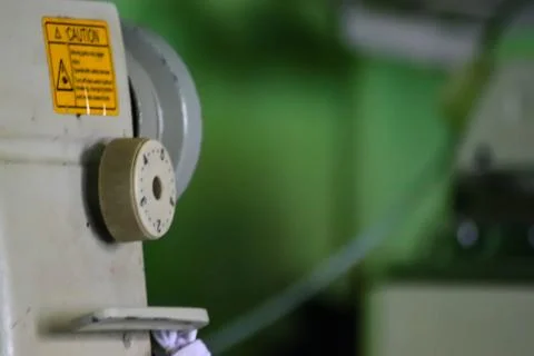 Sewing machine close up - Image Stock Photos