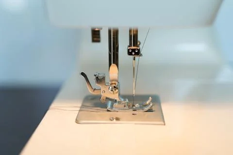 Sewing machine close Stock Photos
